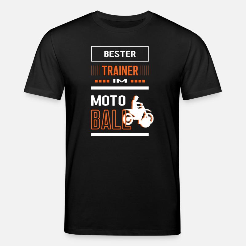 Bester Motoball Trainer Motoballtrainer Training - Stanley/Stella Unisex Bio-T-Shirt CREATOR  - Schwarz