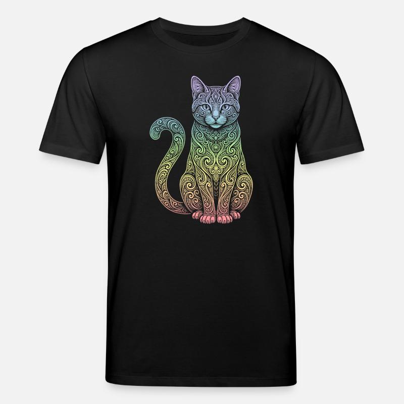 chat - T-shirt bio CREATOR Stanley/Stella Unisexe - noir