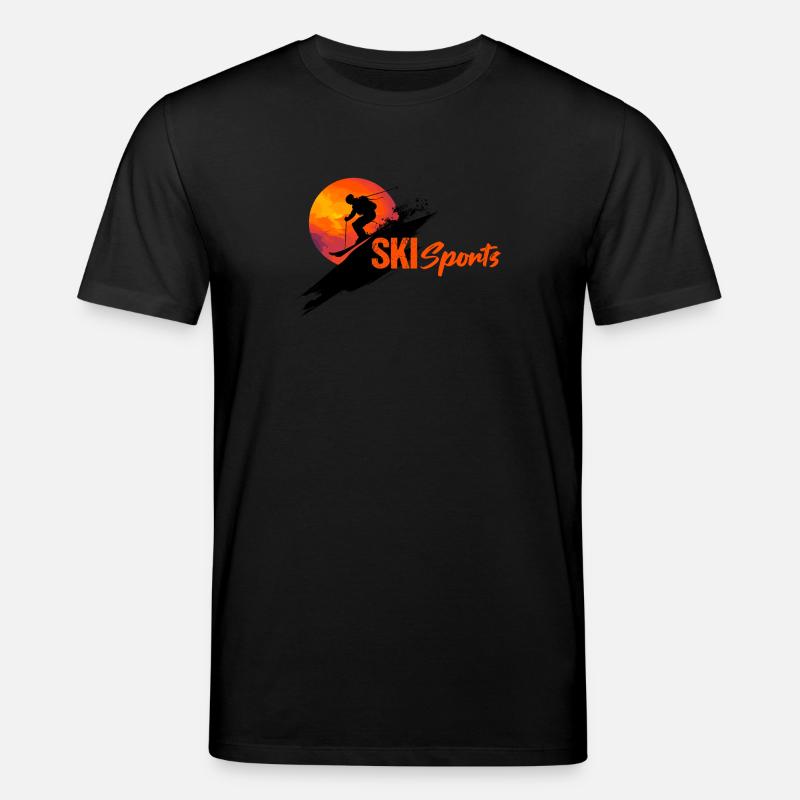 Ski Sports - Stanley/Stella Unisex Bio-T-Shirt CREATOR - Schwarz