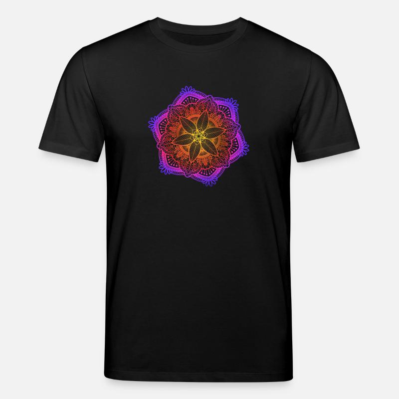Mandala - Stanley/Stella Unisex Bio-T-Shirt CREATOR  - Schwarz