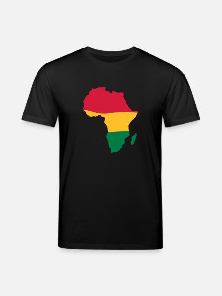 afrika - Stanley/Stella Unisex Bio-T-Shirt CREATOR  - Schwarz