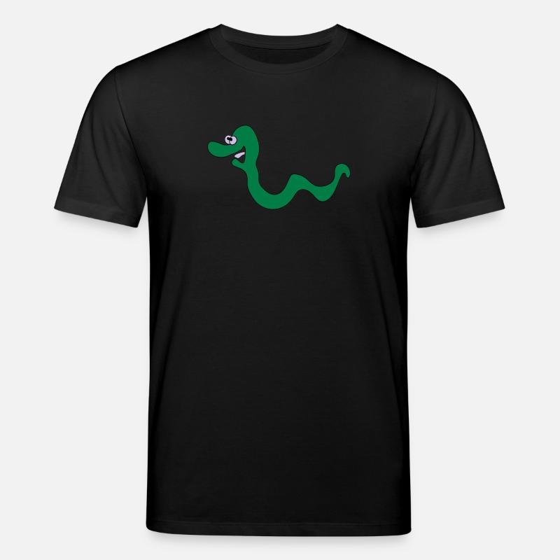 Wurmtier - Stanley/Stella Unisex Bio-T-Shirt CREATOR  - Schwarz