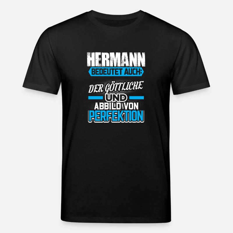 HERMANN - Gott Geschenk - Stanley/Stella Unisex Bio-T-Shirt CREATOR  - Schwarz