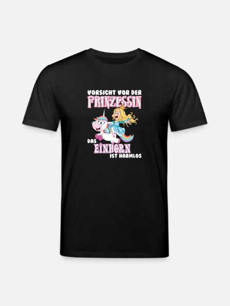 Einhorn - Stanley/Stella Unisex Bio-T-Shirt CREATOR - Schwarz