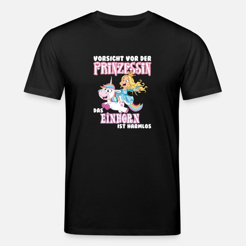 Einhorn - Stanley/Stella Unisex Bio-T-Shirt CREATOR - Schwarz