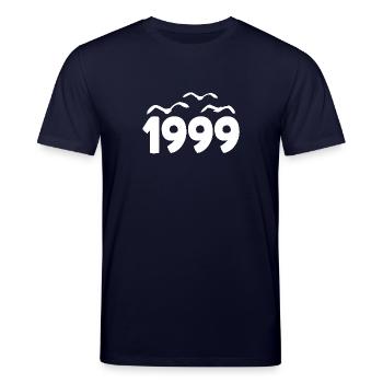 1999 Année Anniversaire Millésime 1999 - T-shirt bio CREATOR Stanley/Stella Unisexe - marine - Devant