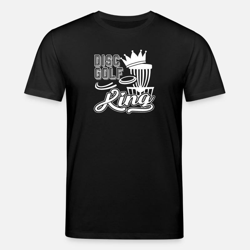 Disc Golf Disc Golf King - T-shirt bio CREATOR Stanley/Stella Unisexe - noir