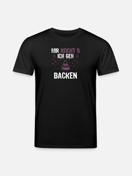 Backen Torte Cupcake - Stanley/Stella Unisex Bio-T-Shirt CREATOR  - Schwarz