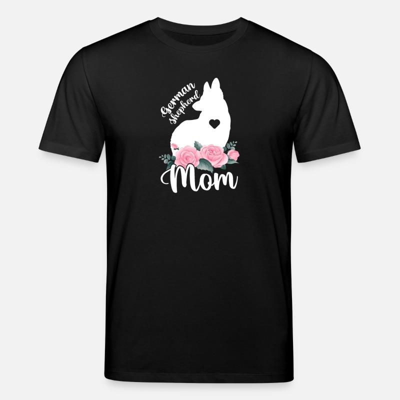 Deutscher Schäferhund Mama - Stanley/Stella Unisex Bio-T-Shirt CREATOR  - Schwarz