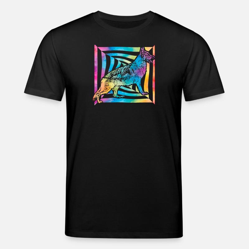 Deutscher Schäferhund - Stanley/Stella Unisex Bio-T-Shirt CREATOR  - Schwarz