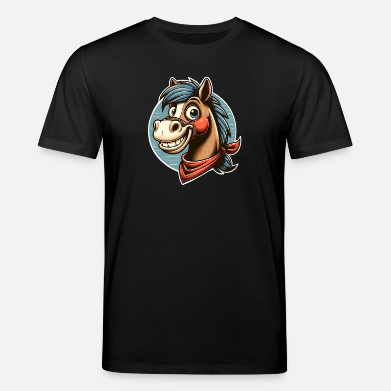 Cheval - T-shirt bio CREATOR Stanley/Stella Unisexe - noir