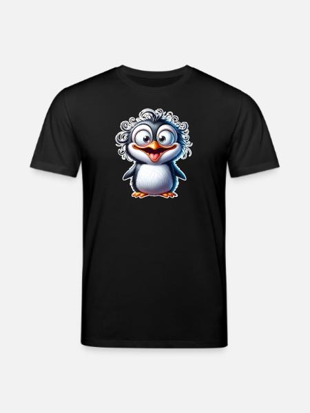 Penguin - Stanley/Stella CREATOR Unisex Organic T-Shirt - black