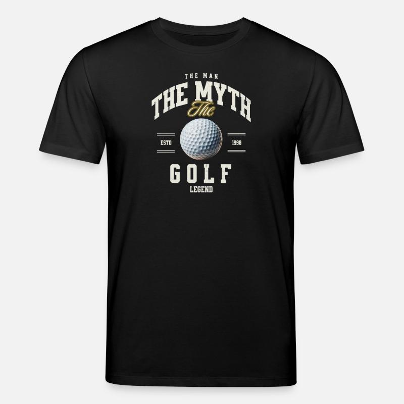 Golf - Stanley/Stella Unisex Bio-T-Shirt CREATOR  - Schwarz