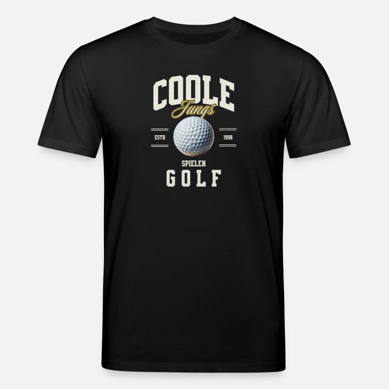 Golf - Stanley/Stella Unisex Bio-T-Shirt CREATOR  - Schwarz