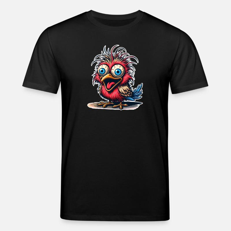 Vogel - Stanley/Stella Unisex Bio-T-Shirt CREATOR  - Schwarz