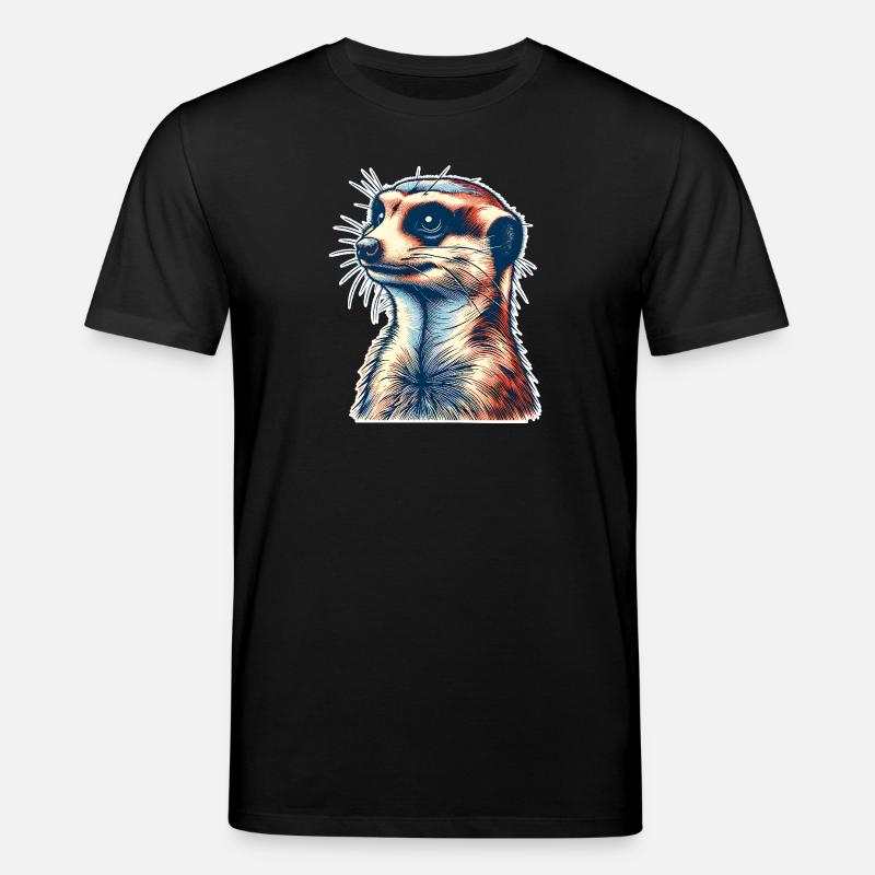 Suricate - T-shirt bio CREATOR Stanley/Stella Unisexe - noir