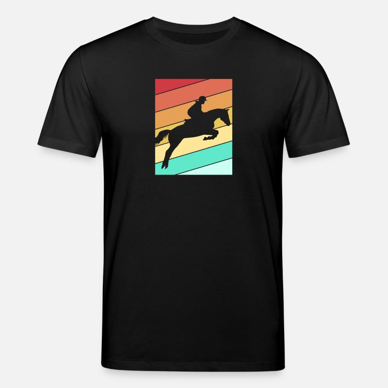 Saut d’obstacles Saut d’obstacles - T-shirt bio CREATOR Stanley/Stella Unisexe - noir