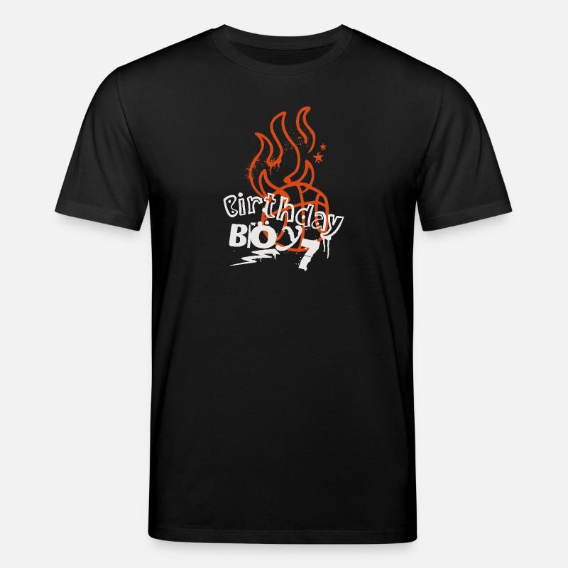 Basket-ball 7e anniversaire Basketteur - T-shirt bio CREATOR Stanley/Stella Unisexe - noir