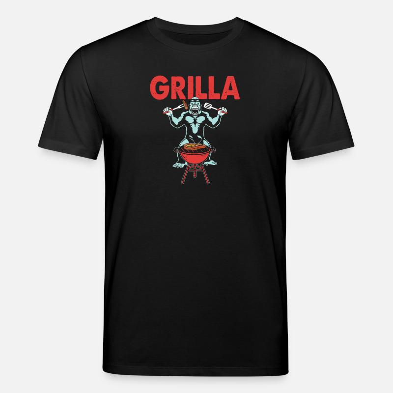 Gorilla - Stanley/Stella Unisex Bio-T-Shirt CREATOR  - Schwarz