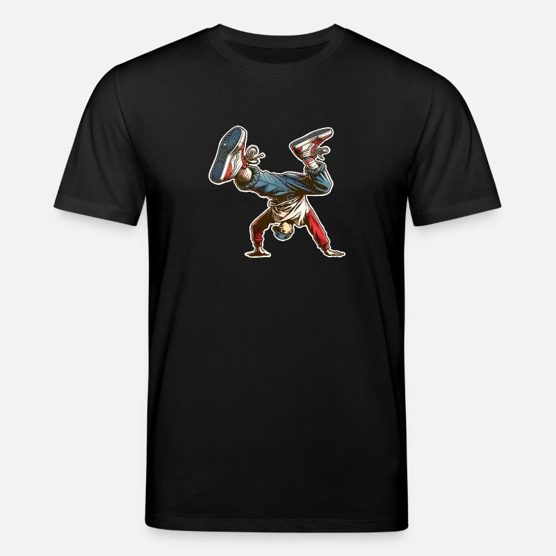 Breakdance - Stanley/Stella Unisex Bio-T-Shirt CREATOR  - Schwarz