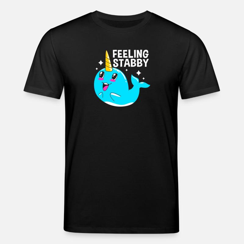 Narwal - Stanley/Stella Unisex Bio-T-Shirt CREATOR - Schwarz
