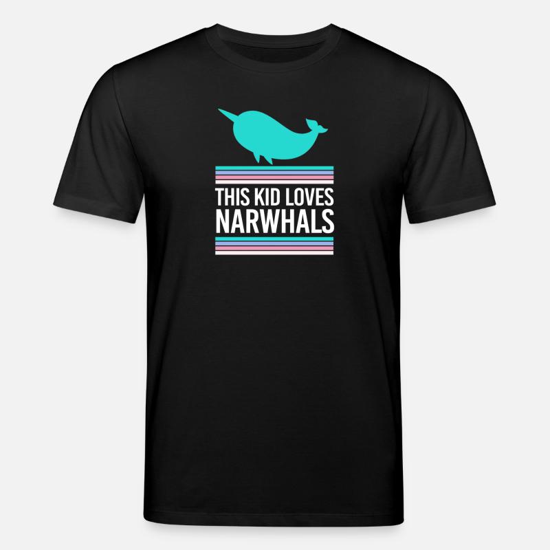 Narwal - Stanley/Stella Unisex Bio-T-Shirt CREATOR  - Schwarz
