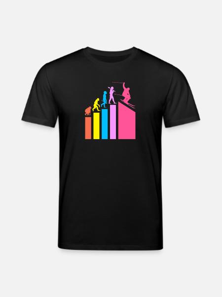 Ski Ski Holiday - Stanley/Stella CREATOR Unisex Organic T-Shirt - black