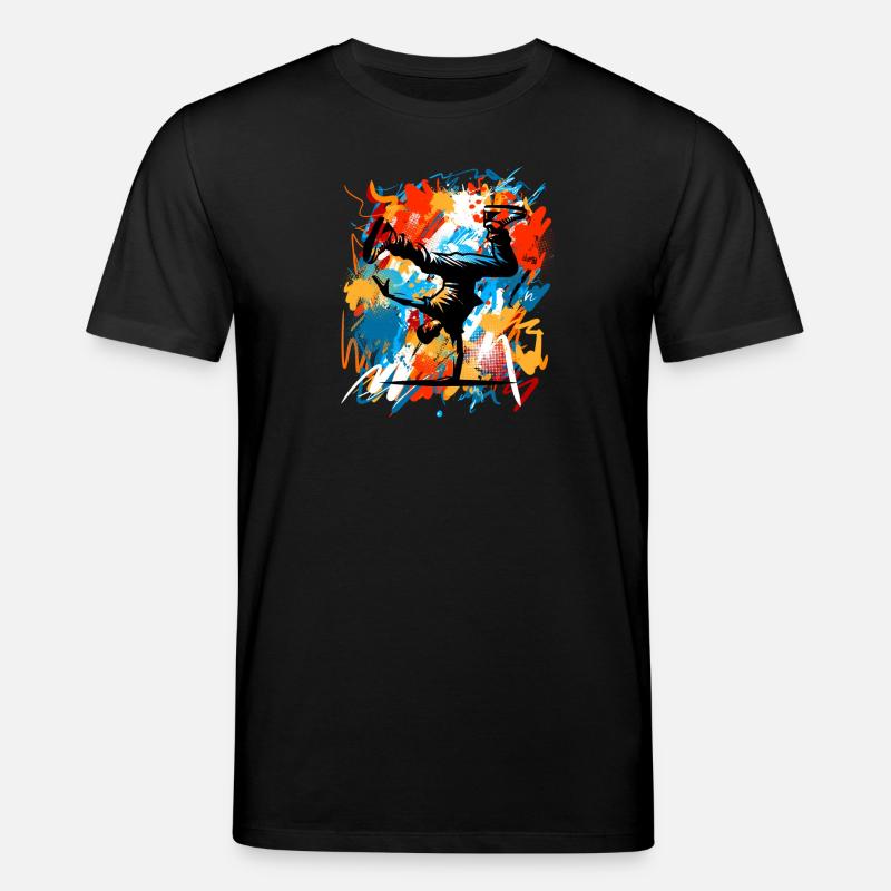 Breakdance - T-shirt bio CREATOR Stanley/Stella Unisexe - noir