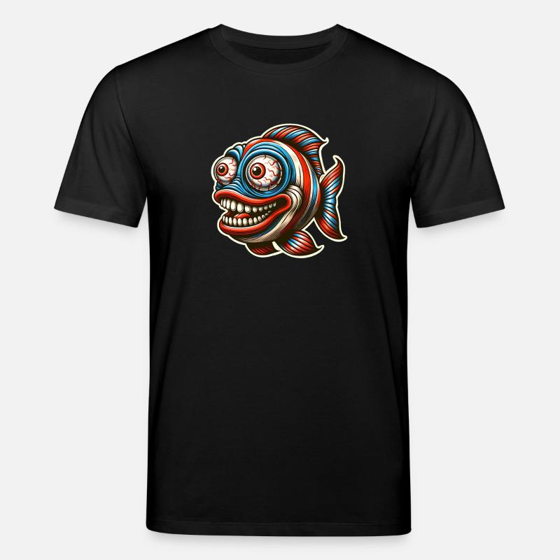 Poisson - T-shirt bio CREATOR Stanley/Stella Unisexe - noir