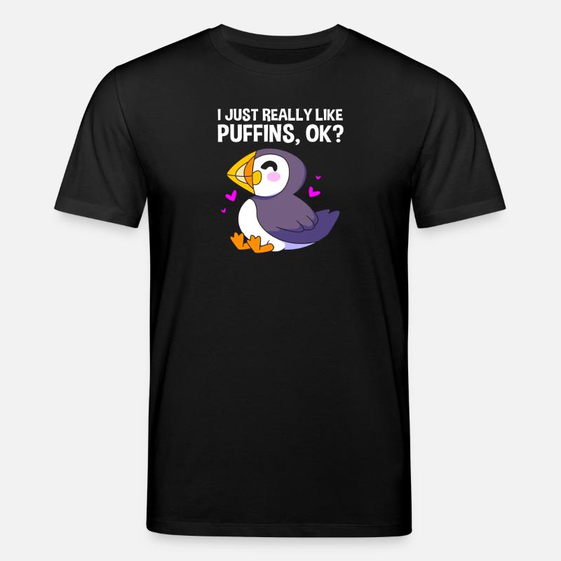 Macareux Papageientaucher - T-shirt bio CREATOR Stanley/Stella Unisexe - noir