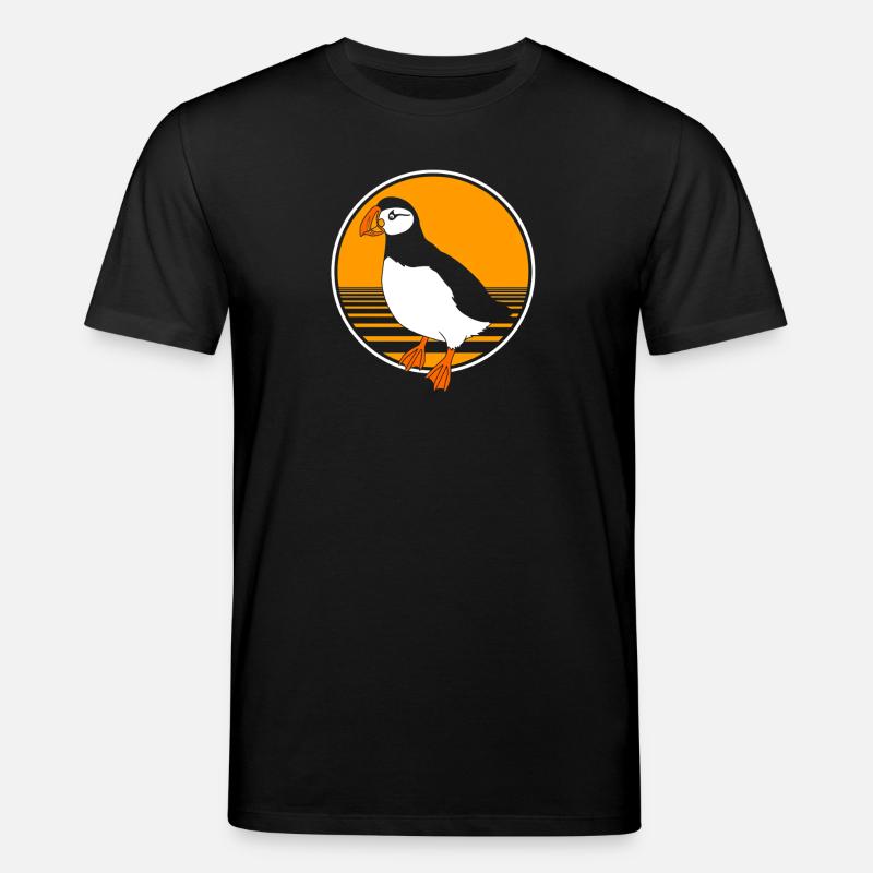 Macareux Papageientaucher - T-shirt bio CREATOR Stanley/Stella Unisexe - noir