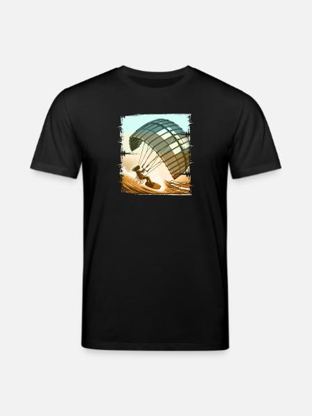 Kitesurf Kitesurfer Kiteboard - T-shirt bio CREATOR Stanley/Stella Unisexe - noir