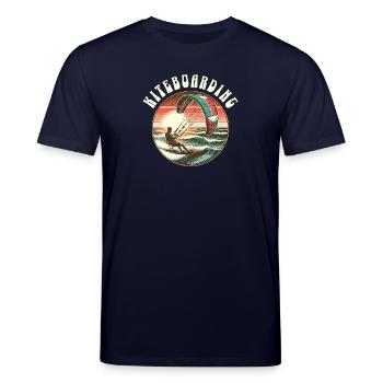 Kitesurfen Kitesurfer Kiteboard - Stanley/Stella Unisex Bio-T-Shirt CREATOR  - Navy - Vorne