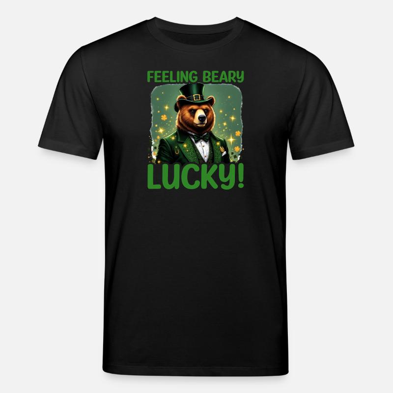 Bäriges Glück - Stanley/Stella Unisex Bio-T-Shirt CREATOR  - Schwarz