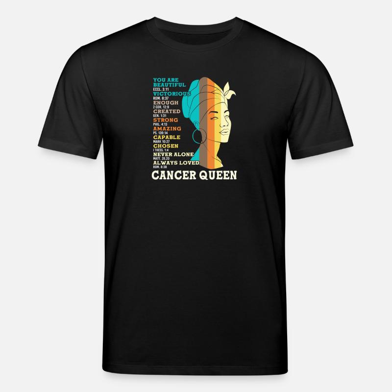 Sternzeichen Krebs - Stanley/Stella Unisex Bio-T-Shirt CREATOR  - Schwarz