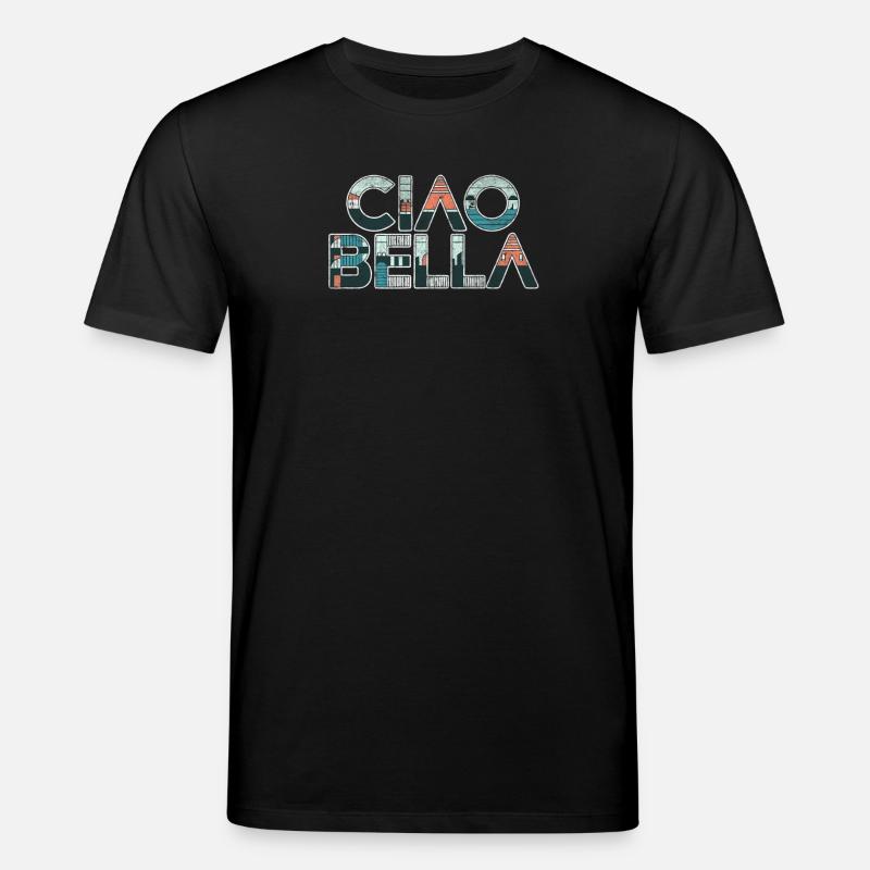 Ciao Bella - Stanley/Stella Unisex Bio-T-Shirt CREATOR  - Schwarz