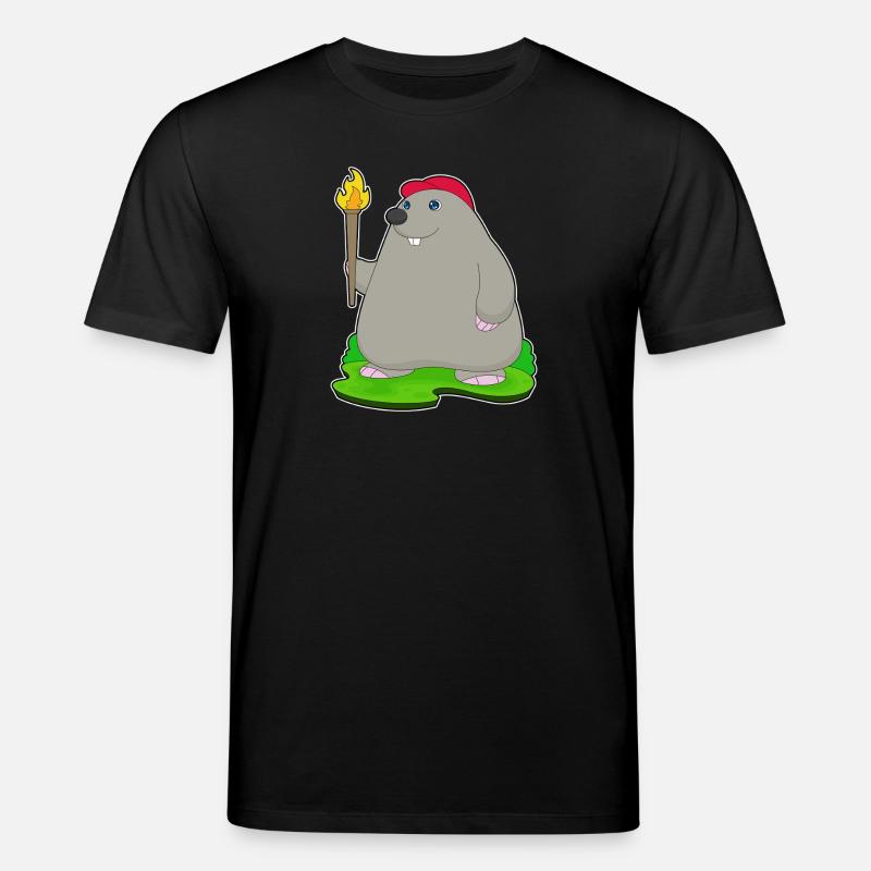 Mole Torch - Stanley/Stella CREATOR Unisex Organic T-Shirt - black