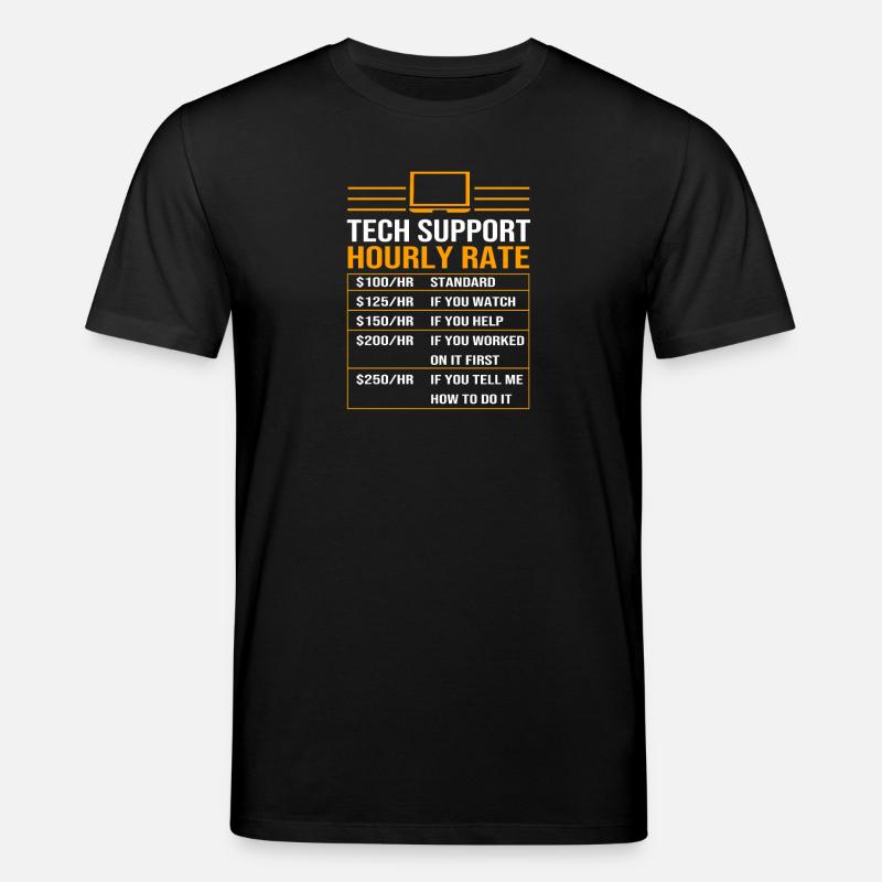 Assistance technique - T-shirt bio CREATOR Stanley/Stella Unisexe - noir