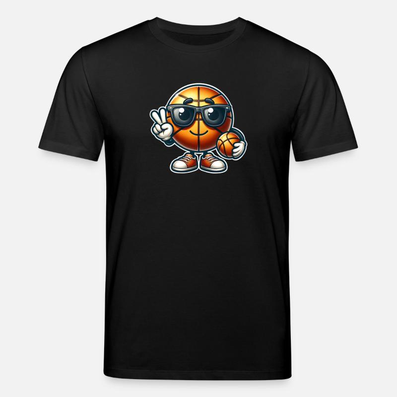 Basket-ball Joueurs de basket-ball - T-shirt bio CREATOR Stanley/Stella Unisexe - noir