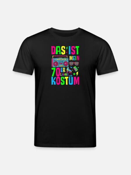 This is my 70s costume - Stanley/Stella CREATOR Unisex Organic T-Shirt - black