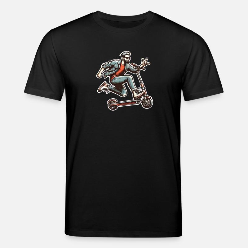 Kick Scooters E-Scooters E-Scooters - Stanley/Stella CREATOR Unisex Organic T-Shirt - black