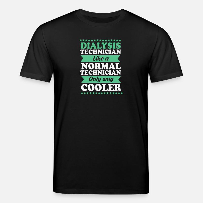 Dialyse-Techniker - Stanley/Stella Unisex Bio-T-Shirt CREATOR  - Schwarz