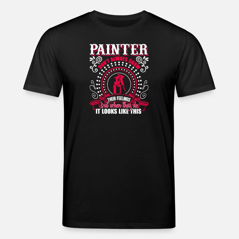 Painter Awesome Painter - Stanley/Stella CREATOR Unisex Organic T-Shirt - black