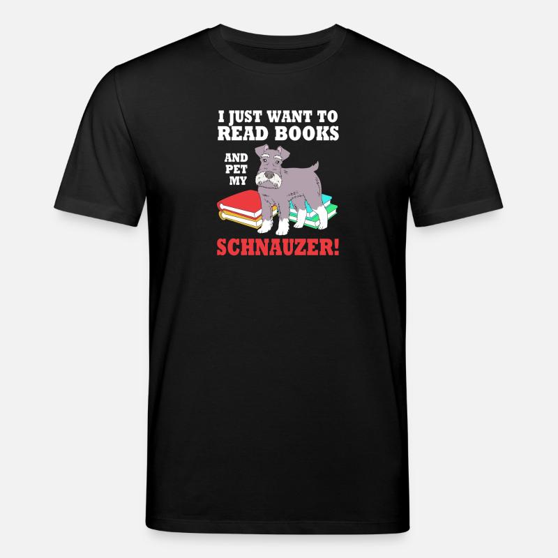 Zwergschnauzer - Stanley/Stella Unisex Bio-T-Shirt CREATOR - Schwarz