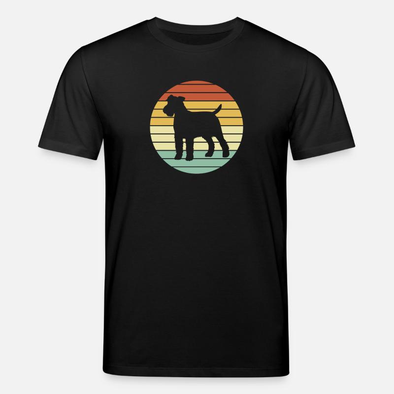 Airedale Terrier - Stanley/Stella Unisex Bio-T-Shirt CREATOR  - Schwarz