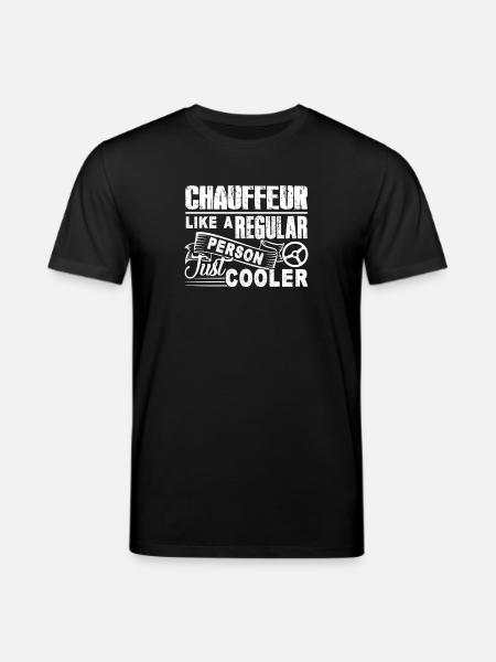 Chauffeur Chauffeur Cooler - Stanley/Stella CREATOR Unisex Organic T-Shirt - black