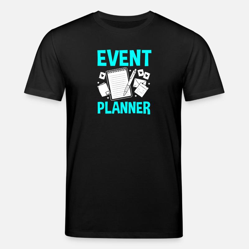 Event Planer - Stanley/Stella Unisex Bio-T-Shirt CREATOR  - Schwarz