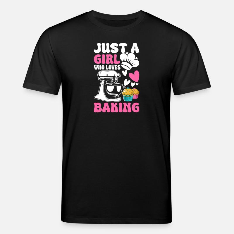 Baking Baker Bakery - Stanley/Stella CREATOR Unisex Organic T-Shirt - black