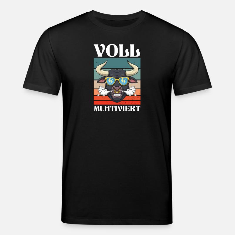 Vache entièrement mutilée - T-shirt bio CREATOR Stanley/Stella Unisexe - noir