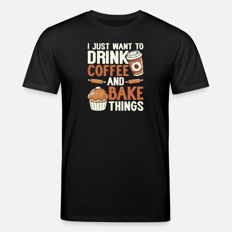 Backen Bäcker Bäckerei - Stanley/Stella Unisex Bio-T-Shirt CREATOR - Schwarz